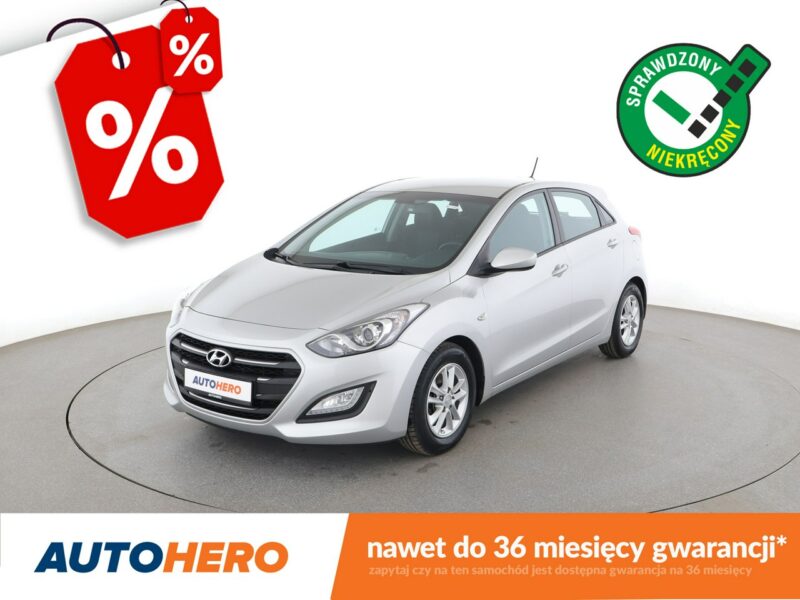 Hyundai i30 LIFT 1.6 120KM klima PDC tempomat grzana kierownica ks.serwisowa II (2012 - 2016)