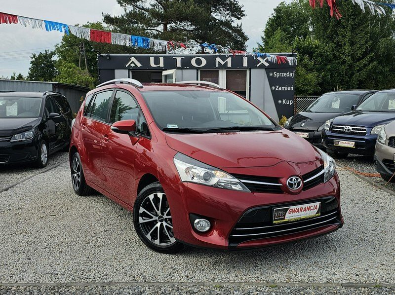 Toyota Verso -SPRZEDANY- Salon PL,Automat,7-OS,Perłowy, GWARANCJA -Automi-x.pl
