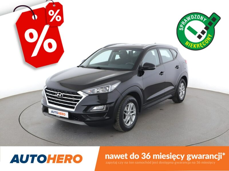 Hyundai Tucson FL 1.6 TGDI Automat 4WD Klima Tempomat Grzane Fotele Kierownica Kamera III (2015-2020)