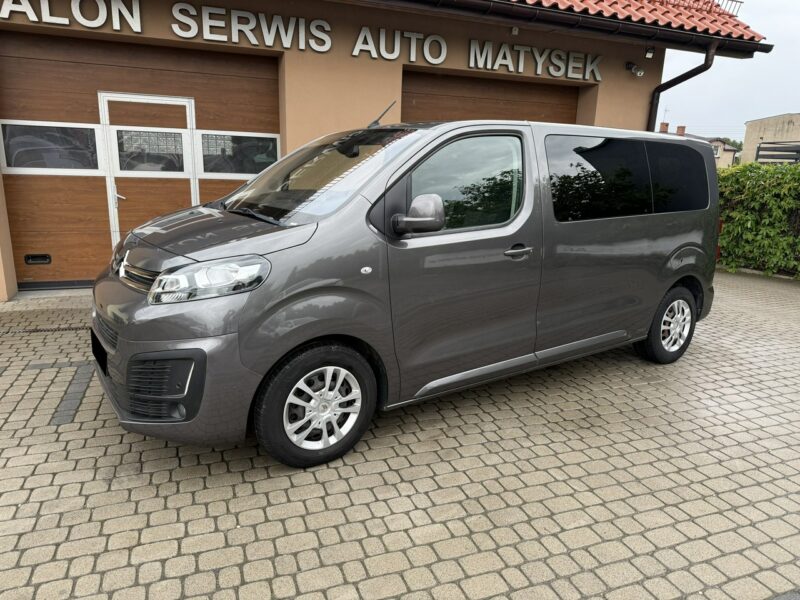 Citroen SpaceTourer 2,0 HDi 150KM Klimatroni Navi HUD Kamera 360* Serwis 9os