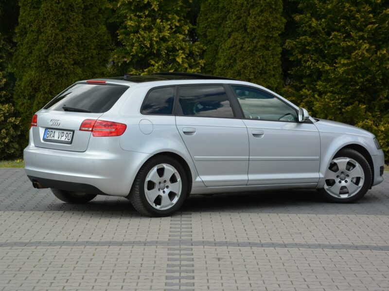 Audi A3 Lift __ DSG Panorama Skóry Duża Navi DRL Alu 17 z Niemiec 8P (2003-2012)