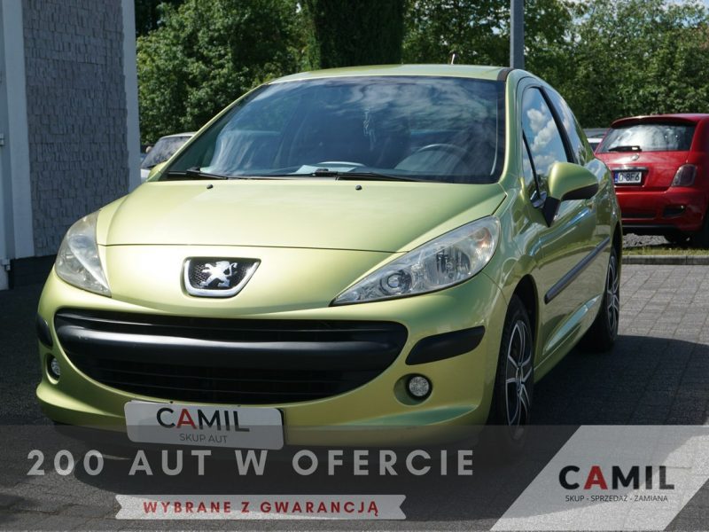 Peugeot 207 zarejestrowany, ubezpieczony