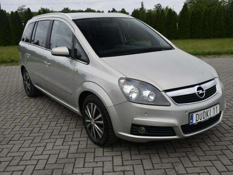 Opel Zafira 1,8benz DUDKI11 7 Foteli.Navi.Klimatronic,Tempomat.kredyt.OKAZJA B (2005-2011)