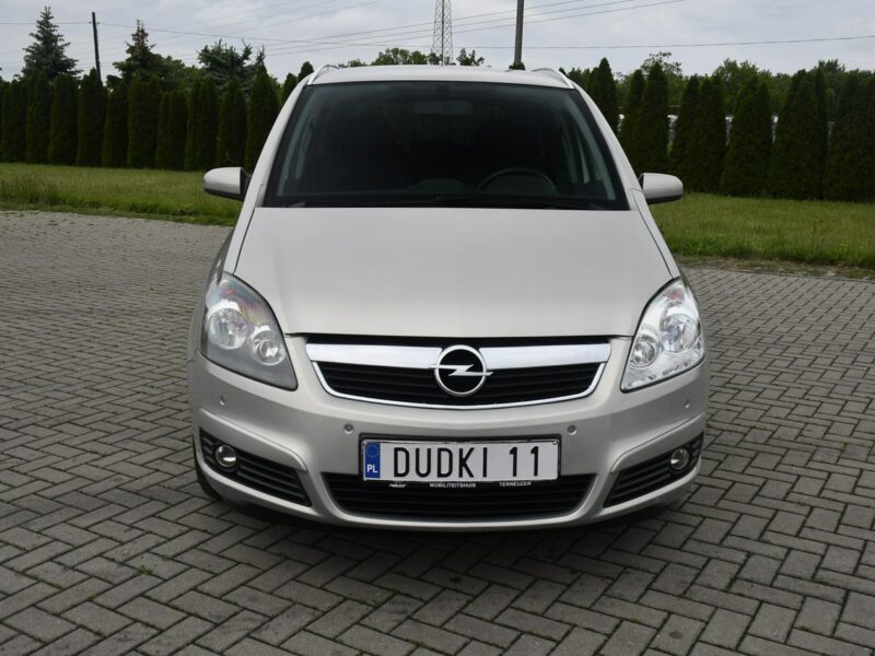 Opel Zafira 1,8benz DUDKI11 7 Foteli.Navi.Klimatronic,Tempomat.kredyt.OKAZJA B (2005-2011)