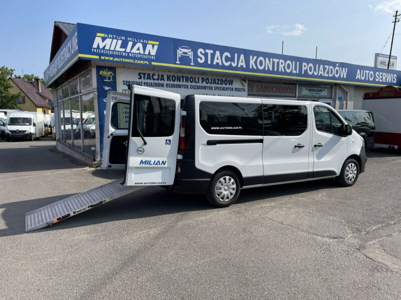 Opel Vivaro Vivaro dla Niepełnosprawnych Inwalida Rampa na 2 Wózki 2019 PFRON II (2014-2019)