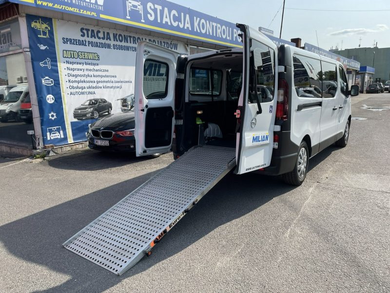 Opel Vivaro Vivaro dla Niepełnosprawnych Inwalida Rampa na 2 Wózki 2019 II (2014-2019)