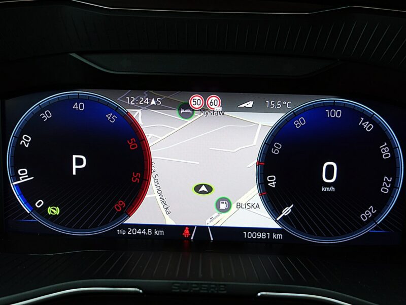 Škoda Superb Laurin&Klement AUTOMAT ACC GWARANCJA 1wł Kraj Bezwyp Serwisowany F23% III (2015-2023)