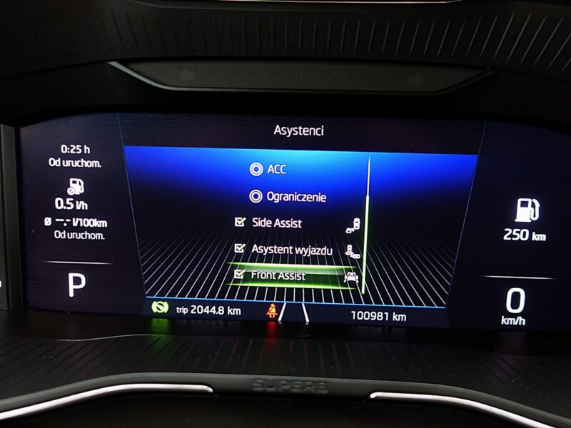Škoda Superb Laurin&Klement AUTOMAT ACC GWARANCJA 1wł Kraj Bezwyp Serwisowany F23% III (2015-2023)