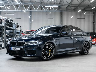 BMW M5 Salon Polska. Ceramika, Bowers, Karbon. Masaże. FV23% F90