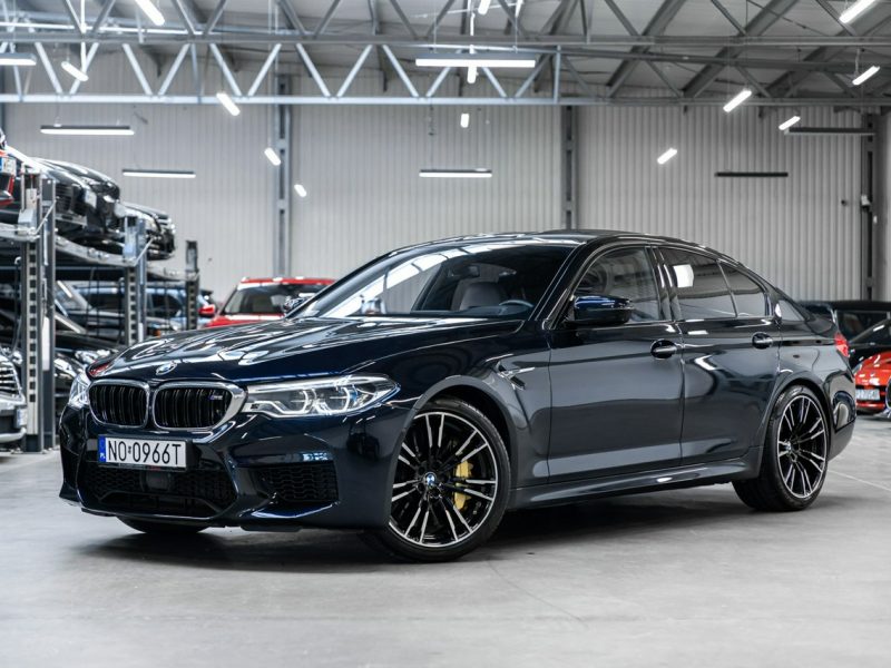 BMW M5 Salon Polska. Ceramika, Bowers, Karbon. Masaże. FV23% F90