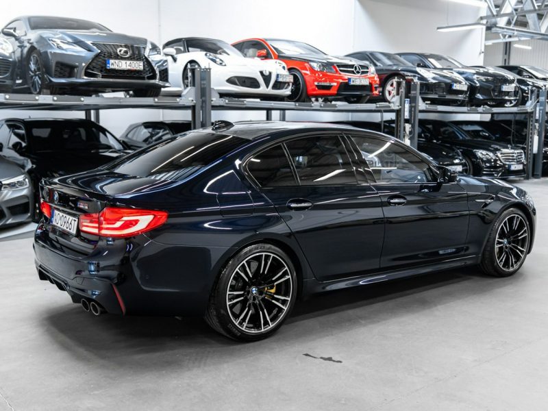 BMW M5 Salon Polska. Ceramika, Bowers, Karbon. Masaże. FV23% F90