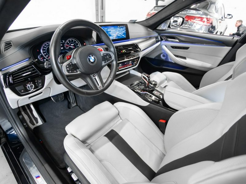 BMW M5 Salon Polska. Ceramika, Bowers, Karbon. Masaże. FV23% F90