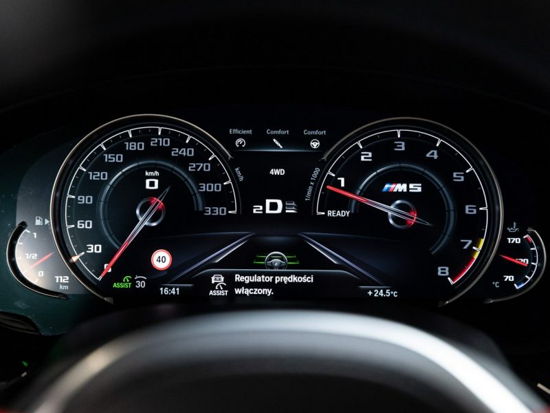 BMW M5 Salon Polska. Ceramika, Bowers, Karbon. Masaże. FV23% F90