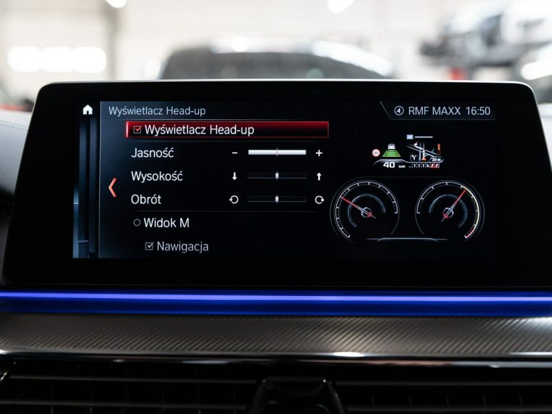 BMW M5 Salon Polska. Ceramika, Bowers, Karbon. Masaże. FV23% F90