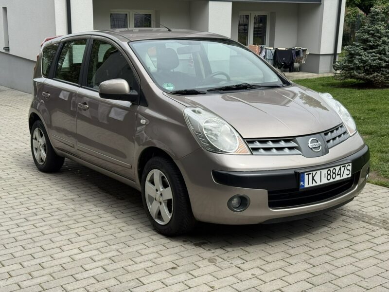Nissan Note 1.4 Benzyna | Serwisowany | Gwarancja | Bogate wyposażenie | Zadbany I (2005-2013)
