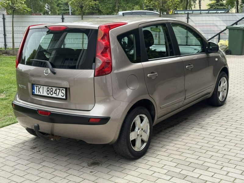 Nissan Note 1.4 Benzyna | Serwisowany | Gwarancja | Bogate wyposażenie | Zadbany I (2005-2013)