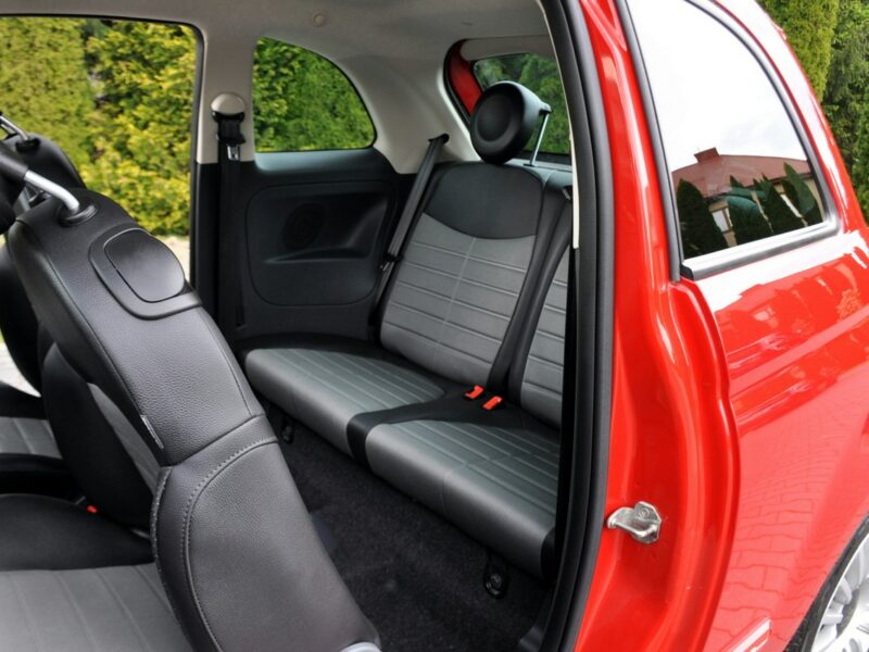 Fiat 500 1.2i(69KM)*Skóry*Klimatyzacja*Chrom*I Właściciel*Alu16"ASO Fiat I (2007-)