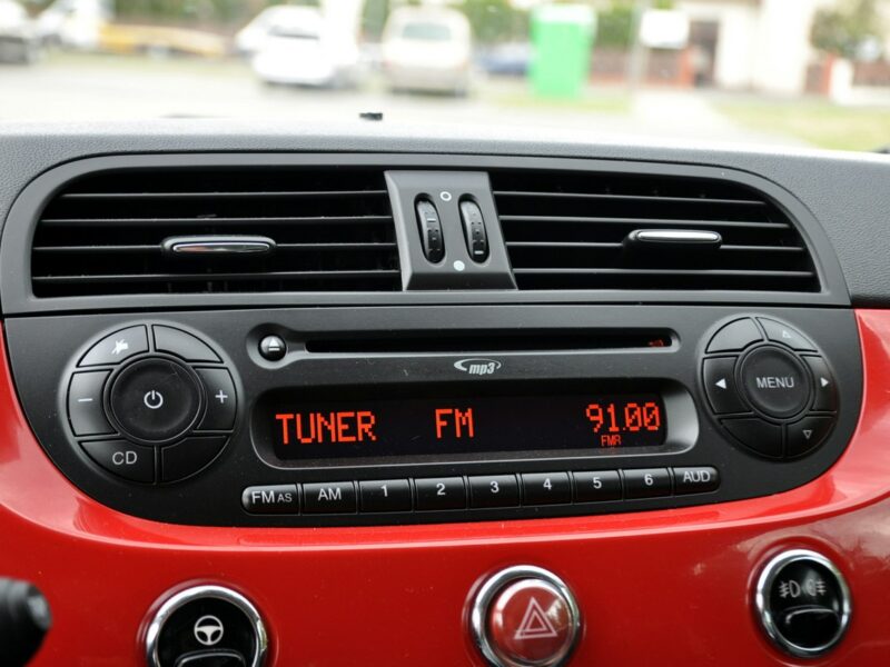 Fiat 500 1.2i(69KM)*Skóry*Klimatyzacja*Chrom*I Właściciel*Alu16"ASO Fiat I (2007-)
