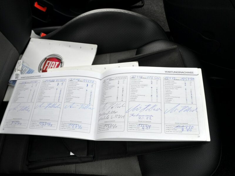 Fiat 500 1.2i(69KM)*Skóry*Klimatyzacja*Chrom*I Właściciel*Alu16"ASO Fiat I (2007-)