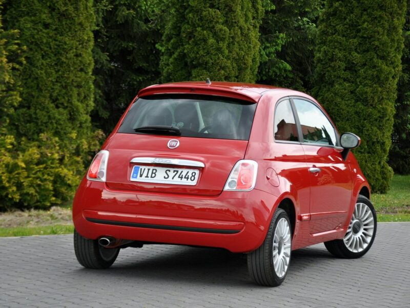 Fiat 500 1.2i(69KM)*Skóry*Klimatyzacja*Chrom*I Właściciel*Alu16"ASO Fiat I (2007-)