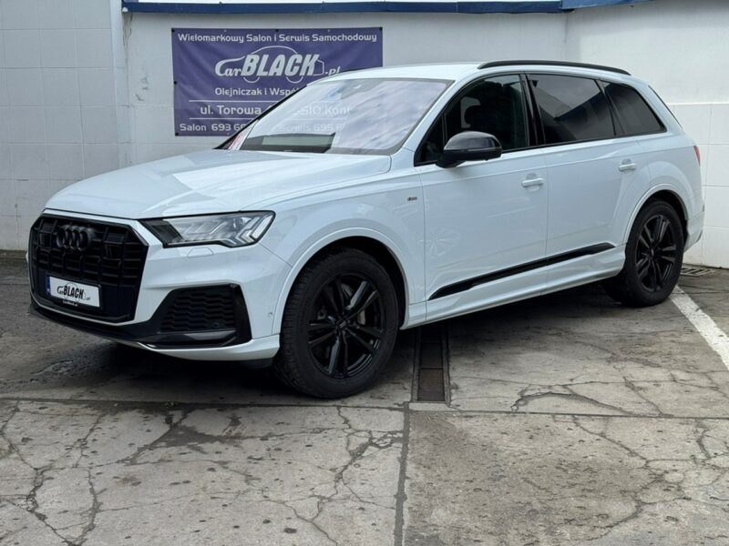 Audi Q7 Salon Polska - Bezwypadkowy - Gwarancja 12 miesięcy - 7 osobowy III (2015-)