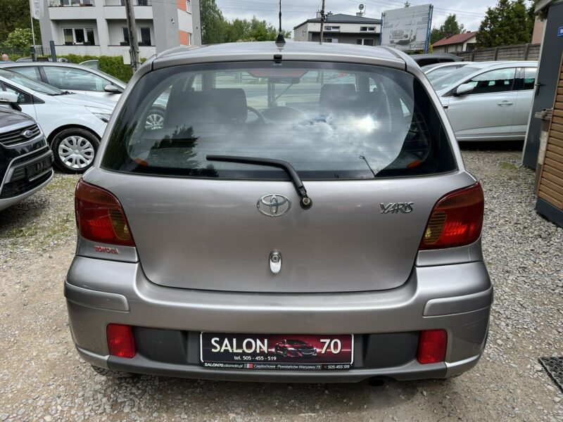 Toyota Yaris 1.5TS SPORT 1wł Klima El szyby Bez Rdzy Stan BDB Bezwypadk OPłacony I (1999-2005)