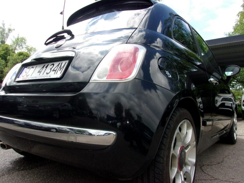 Fiat 500 Klimatronic, 1.4 Sport, Dwa komplety kół, ABS, ASR, Półskóra I (2007-)