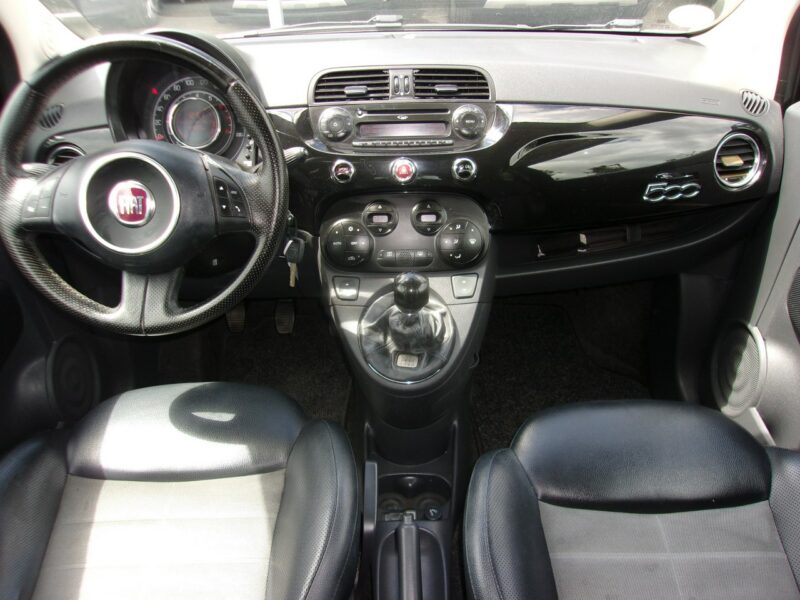 Fiat 500 Klimatronic, 1.4 Sport, Dwa komplety kół, ABS, ASR, Półskóra I (2007-)