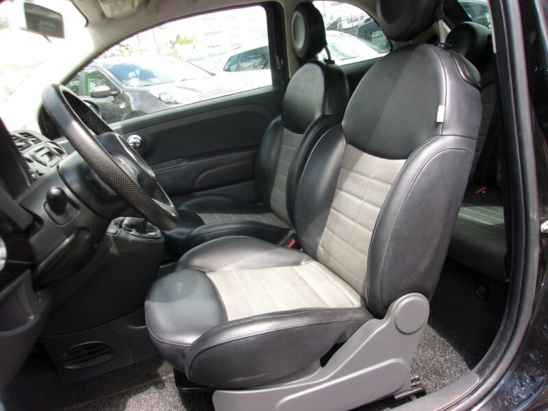 Fiat 500 Klimatronic, 1.4 Sport, Dwa komplety kół, ABS, ASR, Półskóra I (2007-)