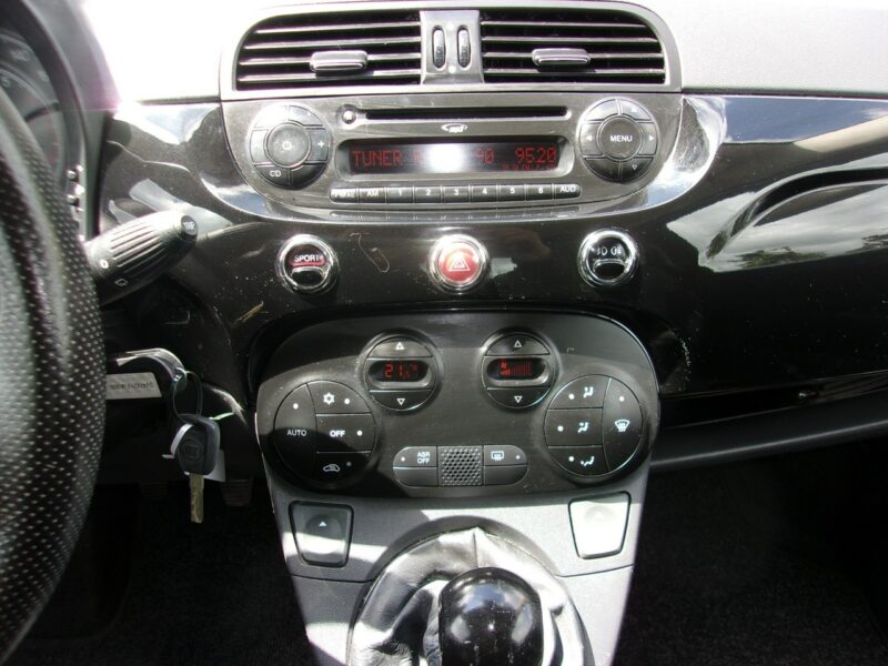 Fiat 500 Klimatronic, 1.4 Sport, Dwa komplety kół, ABS, ASR, Półskóra I (2007-)