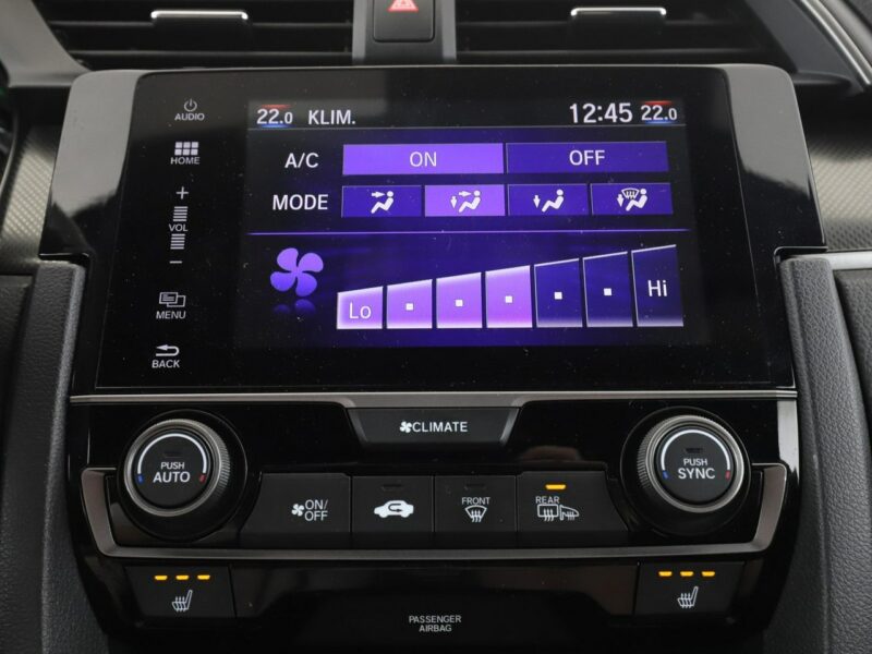 Honda Civic kam.cofania Navi podg.fotele tempomat aut.klima X (2017-2021)