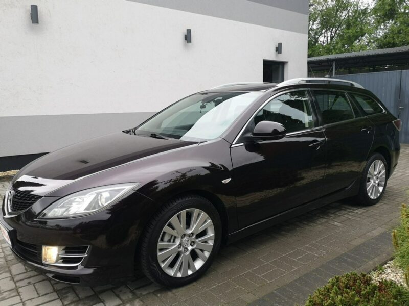 Mazda 6 2.0 D 140KM Klimatronik Nawi Kamera Alu Halogeny Tempomat Gwarancja II (2007-2013)