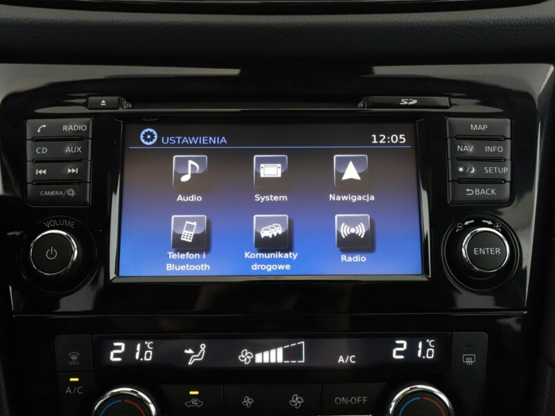Nissan X-Trail 4x4 automat navi klima auto kamera i czujniki parkowania grzane fotele III (2014-2021)