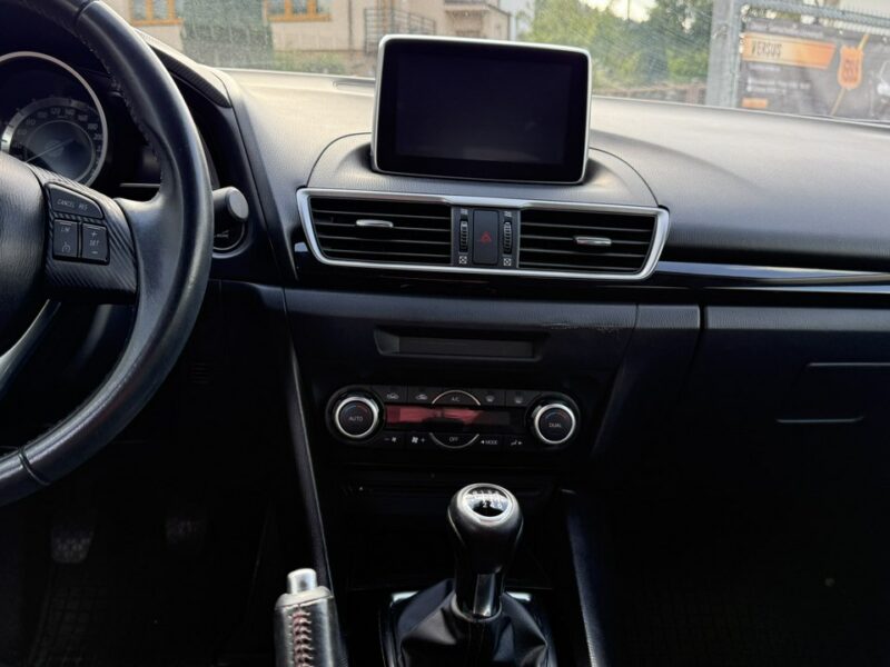 Mazda 3 Salon PL 2.0 120KM Sys Nawigacji 2xklimatronic czujniki tył III (2013-)