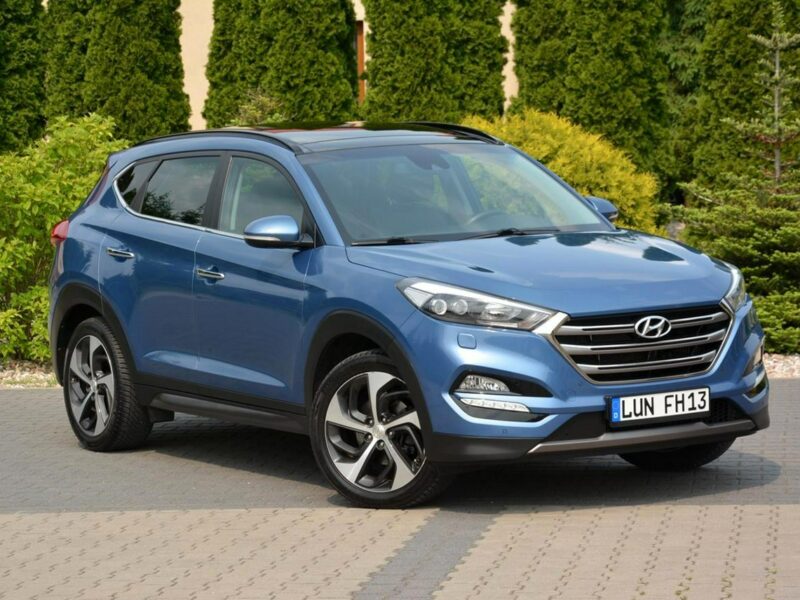Hyundai Tucson 1.6T(177KM) Full Led Navi Kamera Skóry Panorama Wentylacja Aso Radar III (2015-2020)
