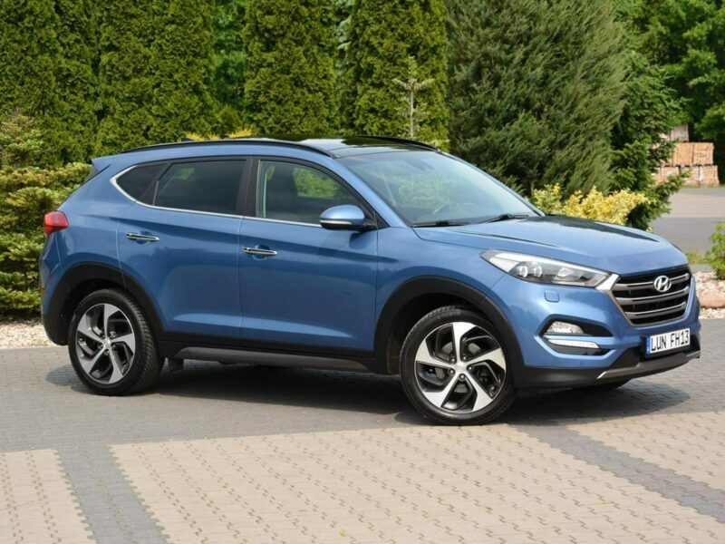 Hyundai Tucson 1.6T(177KM) Full Led Navi Kamera Skóry Panorama Wentylacja Aso Radar III (2015-2020)