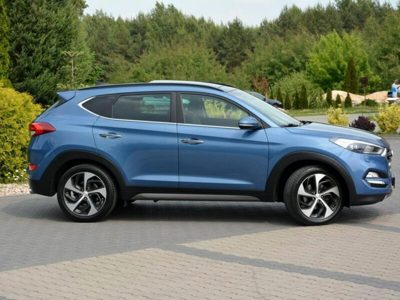 Hyundai Tucson 1.6T(177KM) Full Led Navi Kamera Skóry Panorama Wentylacja Aso Radar III (2015-2020)