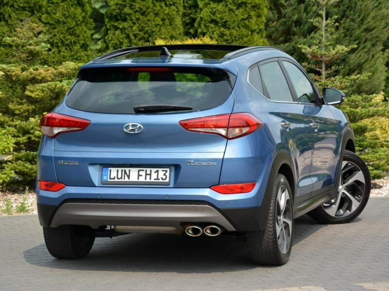 Hyundai Tucson 1.6T(177KM) Full Led Navi Kamera Skóry Panorama Wentylacja Aso Radar III (2015-2020)