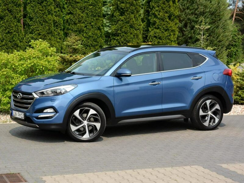 Hyundai Tucson 1.6T(177KM) Full Led Navi Kamera Skóry Panorama Wentylacja Aso Radar III (2015-2020)