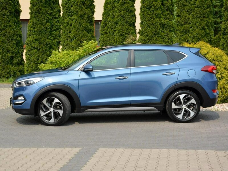 Hyundai Tucson 1.6T(177KM) Full Led Navi Kamera Skóry Panorama Wentylacja Aso Radar III (2015-2020)