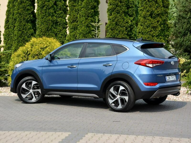 Hyundai Tucson 1.6T(177KM) Full Led Navi Kamera Skóry Panorama Wentylacja Aso Radar III (2015-2020)