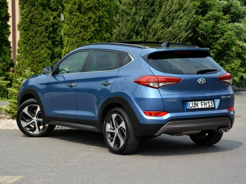 Hyundai Tucson 1.6T(177KM) Full Led Navi Kamera Skóry Panorama Wentylacja Aso Radar III (2015-2020)
