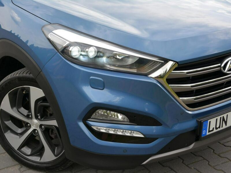 Hyundai Tucson 1.6T(177KM) Full Led Navi Kamera Skóry Panorama Wentylacja Aso Radar III (2015-2020)