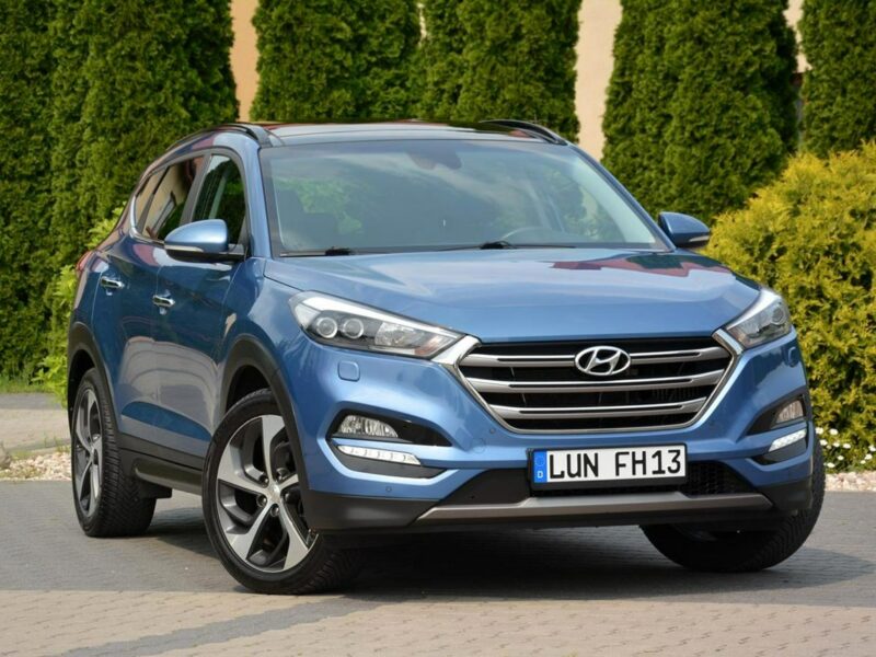 Hyundai Tucson 1.6T(177KM) Full Led Navi Kamera Skóry Panorama Wentylacja Aso Radar III (2015-2020)