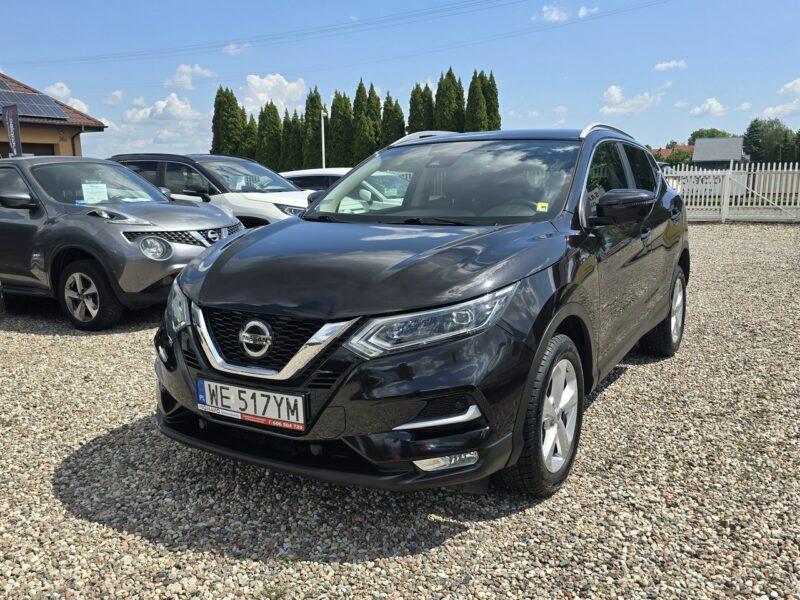 Nissan Qashqai TEKNA 1.3 DiG-T 140KM Salon PL 2020 Serwis ASO GWARANCJA 3 LATA FV 23% II (2013-2021)