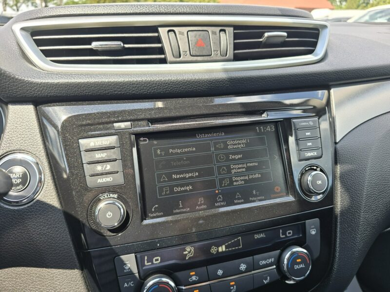 Nissan Qashqai TEKNA 1.3 DiG-T 140KM Salon PL 2020 Serwis ASO GWARANCJA 3 LATA FV 23% II (2013-2021)