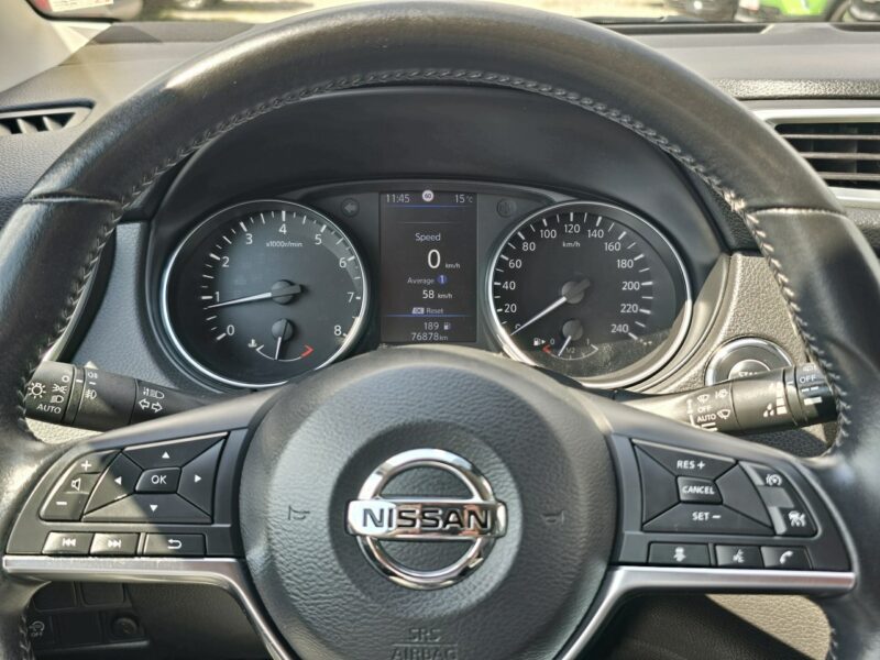 Nissan Qashqai TEKNA 1.3 DiG-T 140KM Salon PL 2020 Serwis ASO GWARANCJA 3 LATA FV 23% II (2013-2021)