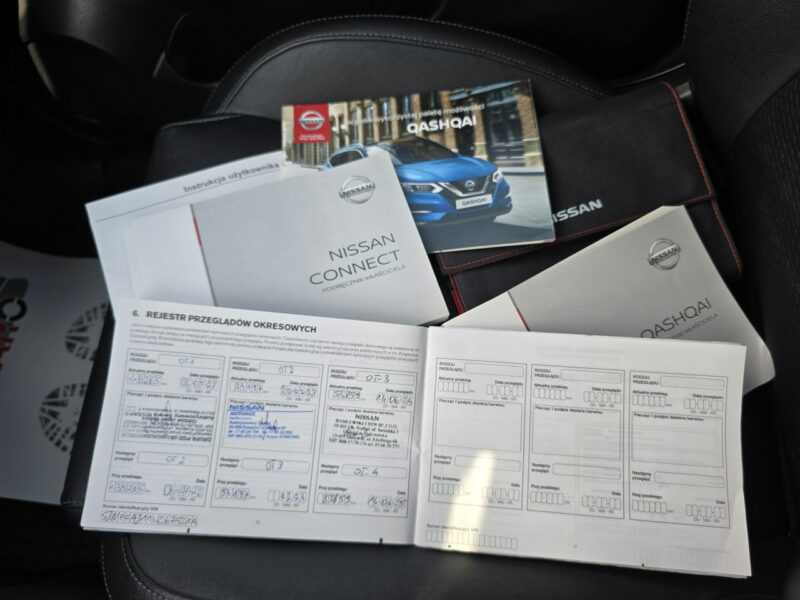 Nissan Qashqai TEKNA 1.3 DiG-T 140KM Salon PL 2020 Serwis ASO GWARANCJA 3 LATA FV 23% II (2013-2021)