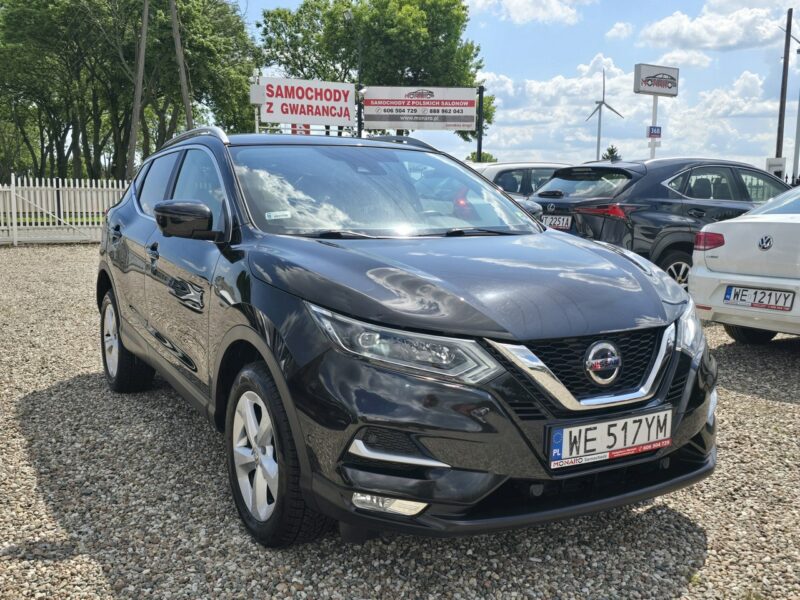 Nissan Qashqai TEKNA 1.3 DiG-T 140KM Salon PL 2020 Serwis ASO GWARANCJA 3 LATA FV 23% II (2013-2021)