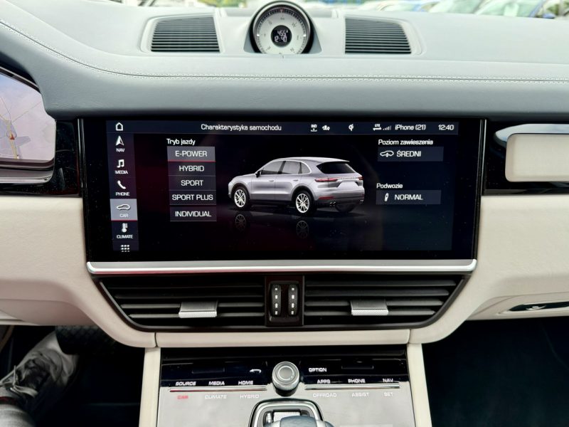 Porsche Cayenne 462KM,E-hybrid,Full wersja,Gwarancja III(2017-)